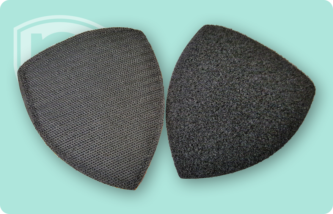 Supporto con velcro