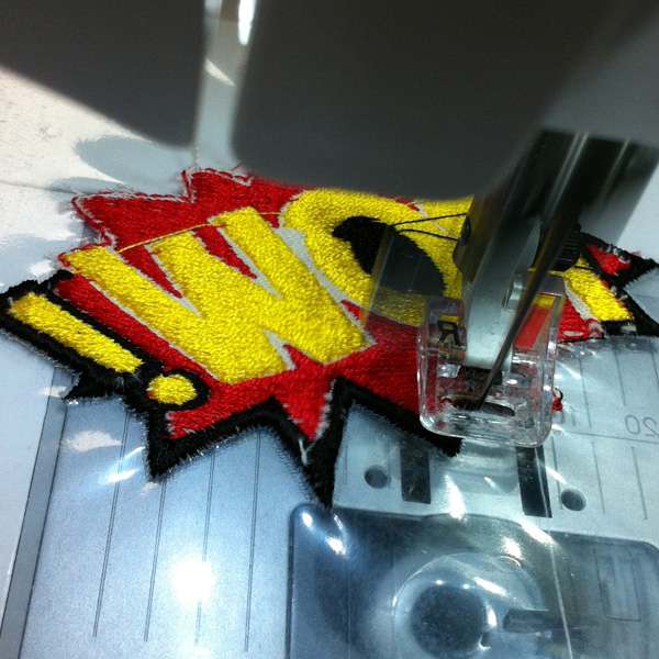 Patch ricamata HD